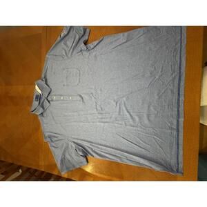 Stitch Pinehurst 1895 Blue Polo Shirt with Sleeve Logo